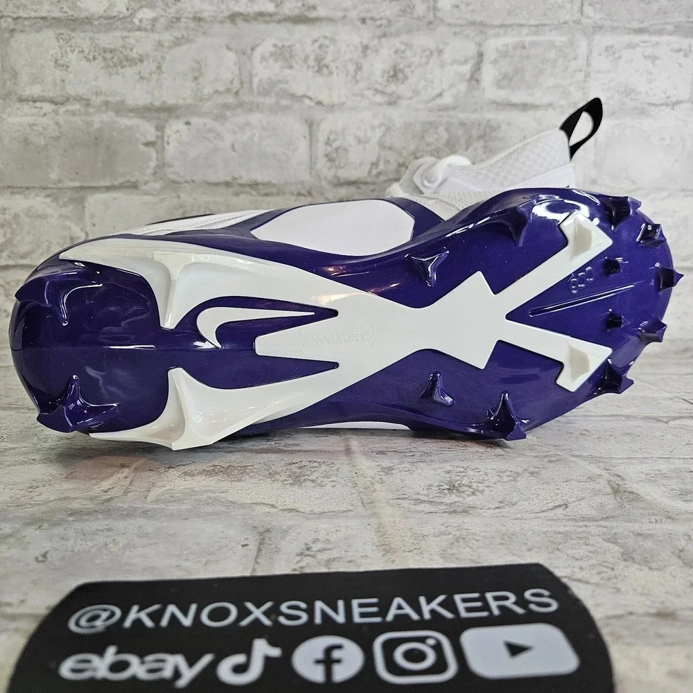 Nike Alpha Menace Pro 3 P TD White New Orchid Purple DM1788 108 Men's Size 12